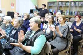 Выступление театрального клуба 